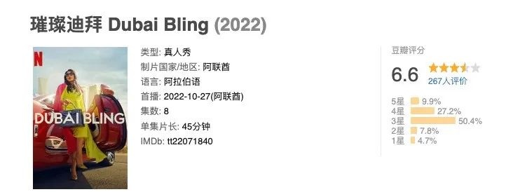 片酬不到一万迪，有一半是假富豪？网飞新剧《璀璨迪拜》，抓马和槽点一个都不少！