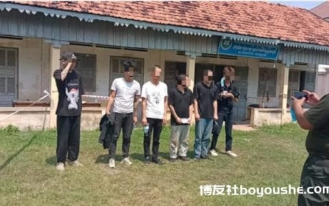 6名中国人企图从巴域前往金边被警方扣留